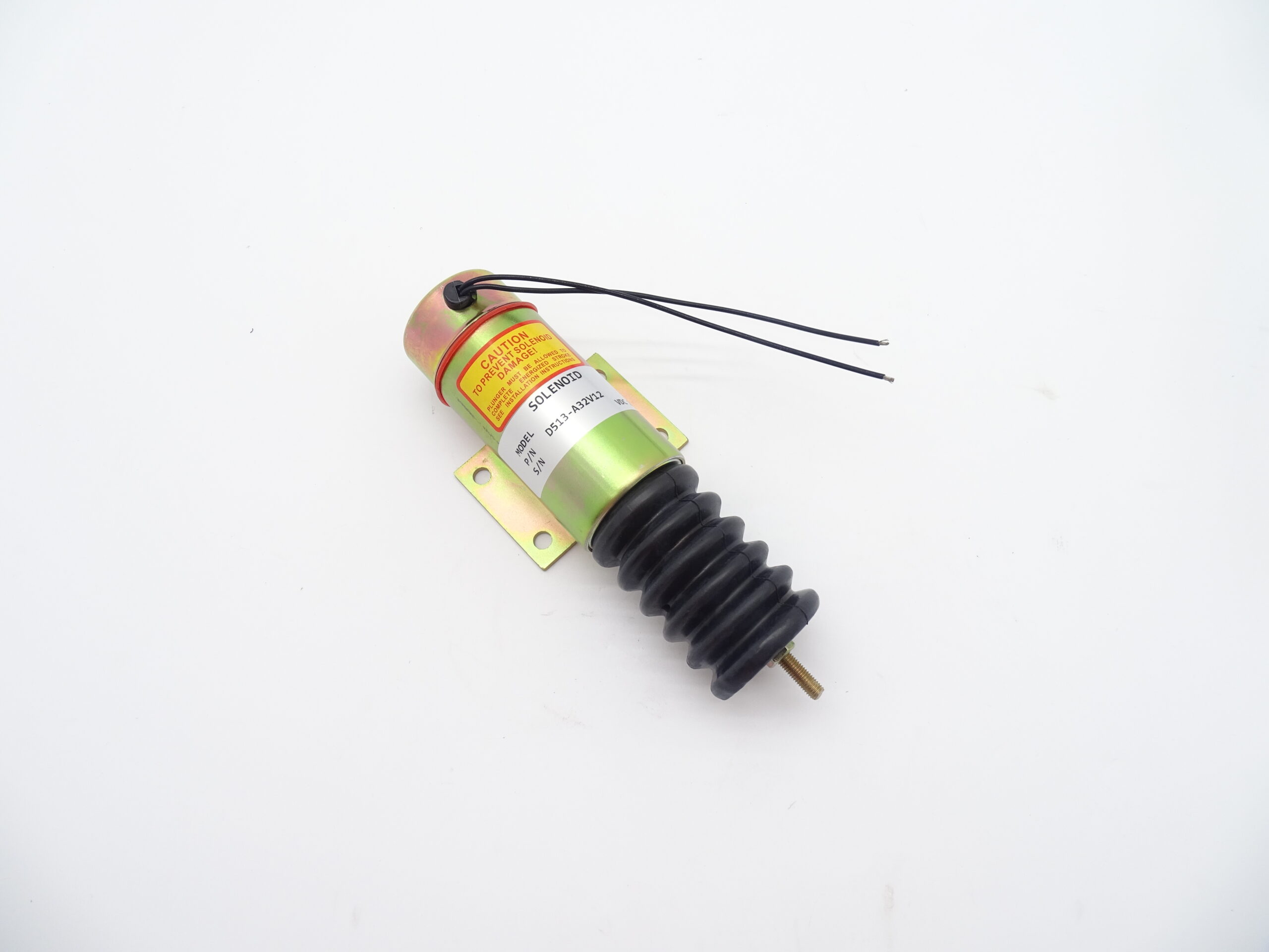 D513-A32V12 12V挖掘机熄火电磁阀2001-12E2U1  (1)