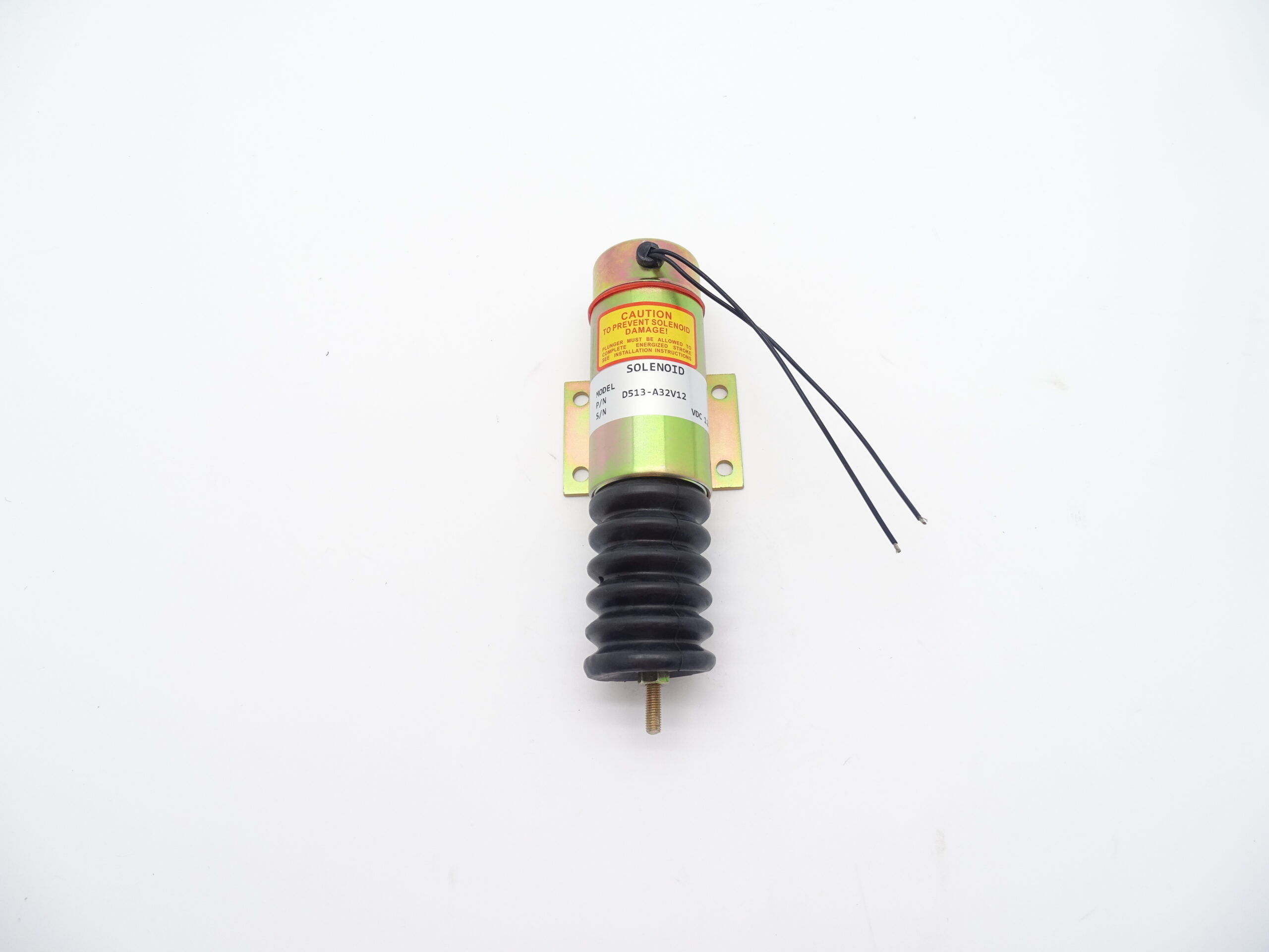 D513-A32V12 12V挖掘机熄火电磁阀2001-12E2U1  (2)