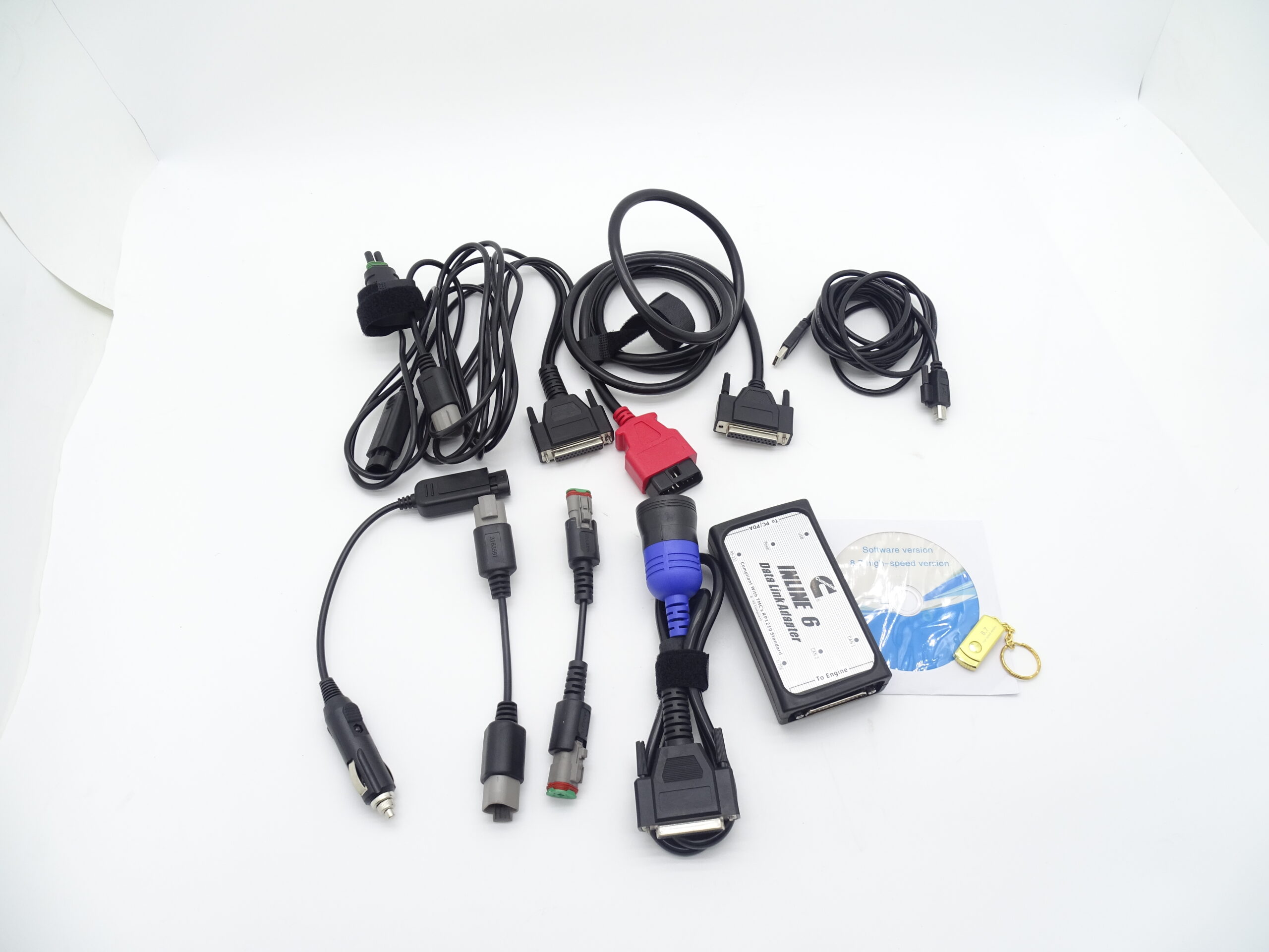 KOVAX挖掘机维护故障诊断工具康明斯发动机检测器通信适配器NSITE8 (2)