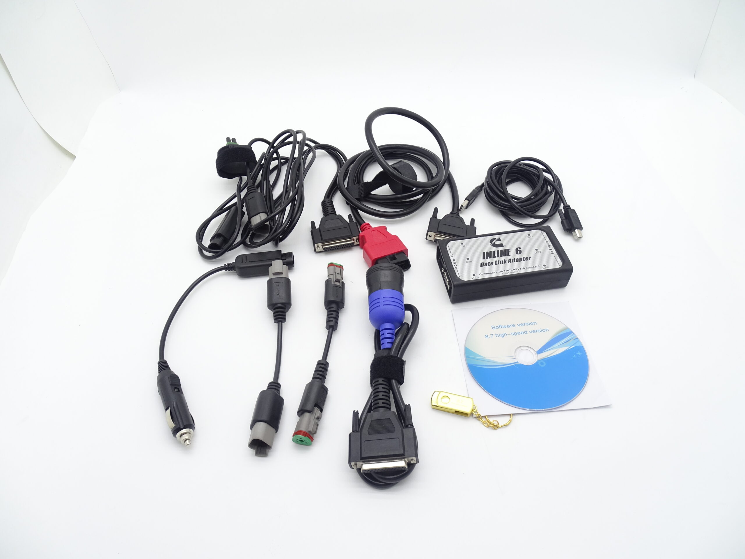 YZP excavator maintenance fault diagnosis tool - Cummins engine detector communication adapter NSITE8