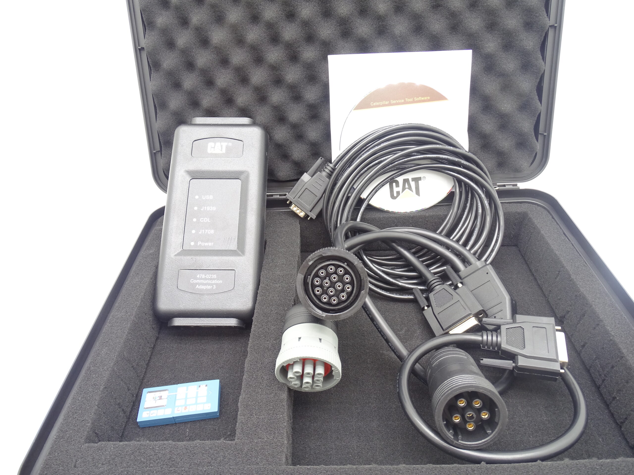 KOVAX挖掘机诊断工具538-5051 478-0235通讯适配器ET4 E320D E330D E336D 275-5120 (2)
