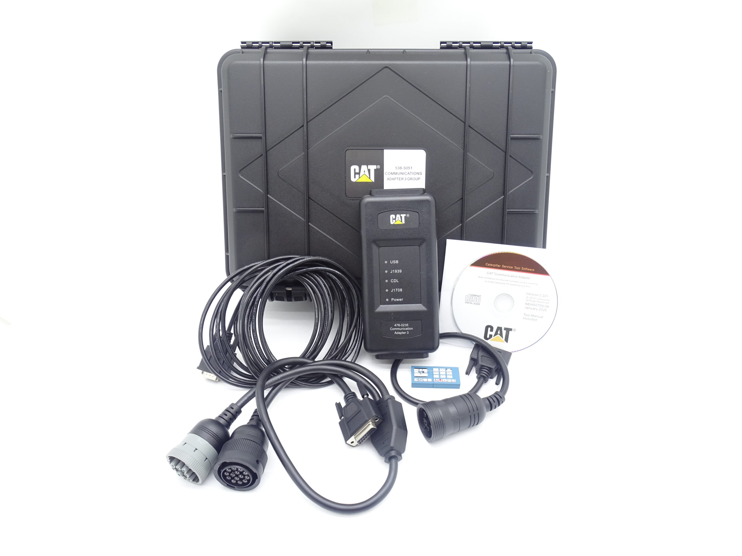KOVAX挖掘机诊断工具538-5051 478-0235通讯适配器ET4 E320D E330D E336D 275-5120 (6)