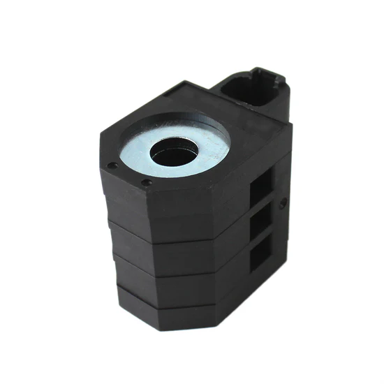 12V/24V electromagnetic valve coil applicable to modern R80-7 R215-7 excavators, model XKBL-00004